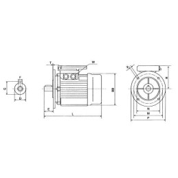 Electromotor 2,2kW