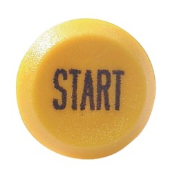 Comutator tip buton Start rotund galben