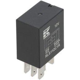 Micro releu 12V, 20A/35A, cu rezistor