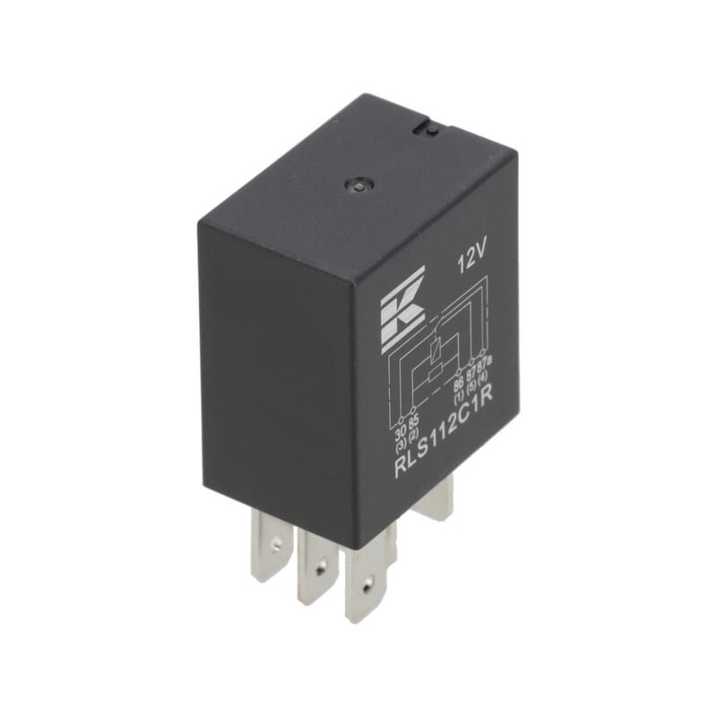 Micro releu 12V, 20A/35A, cu rezistor
