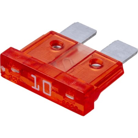 Set siguranțe auto standard 10A lungime 20mm ambalaj 100 buc roșu iMaXX