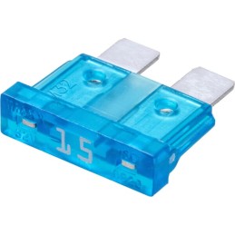 Set siguranțe auto standard 15A lungime 20mm ambalaj 100 buc albastru iMaXX