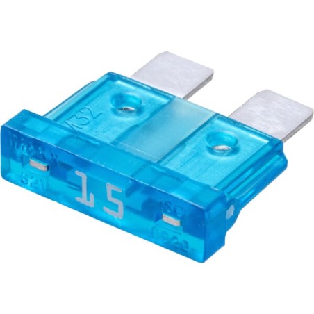 Set siguranțe auto standard 15A lungime 20mm ambalaj 100 buc albastru iMaXX