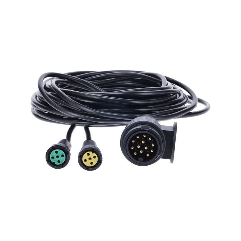 Set de cabluri 7m 13 poli cu mufă -2x conector cu 5 poli