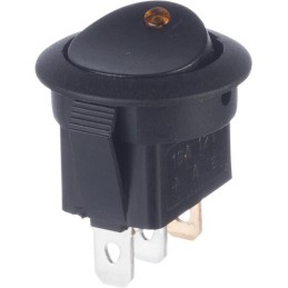Comutator basculant LED roșu