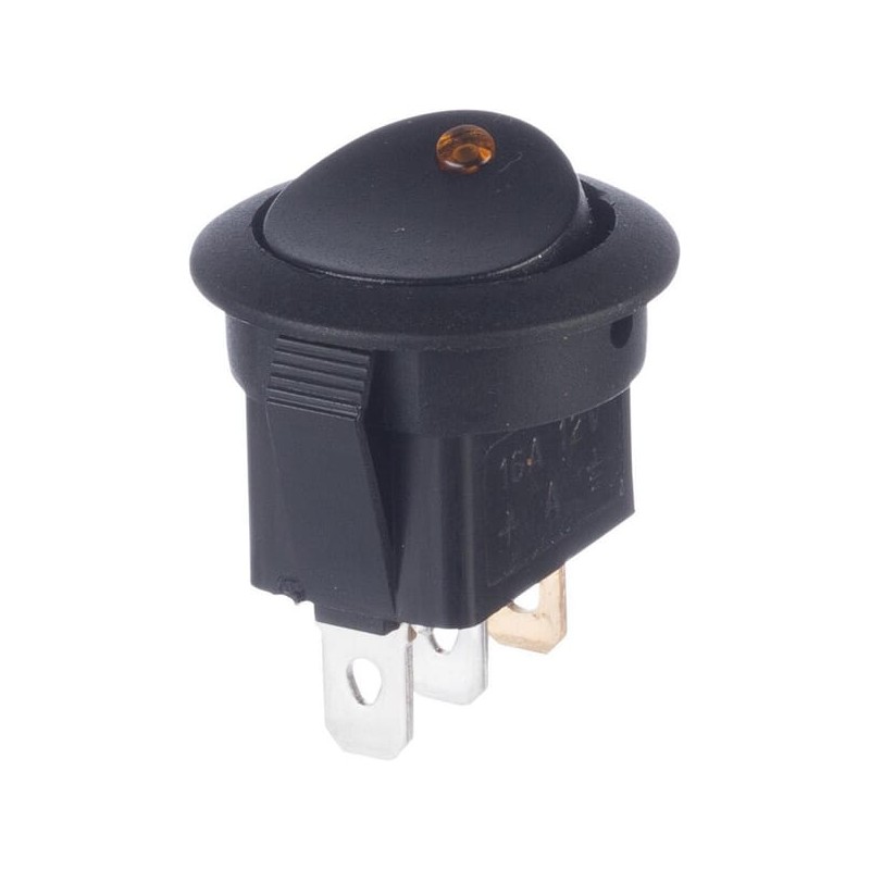 Comutator basculant LED roșu