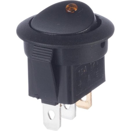 Comutator basculant LED roșu