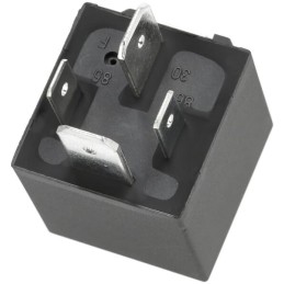 Releu putere 12V, deschidere normală, 70A, cu rezistor, cu suport