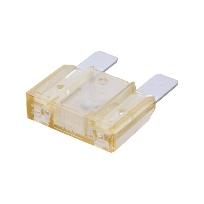 Set siguranțe auto maxi 32V 80A lungime 34,29mm transparent iMaXX