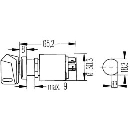 Butuc de contact