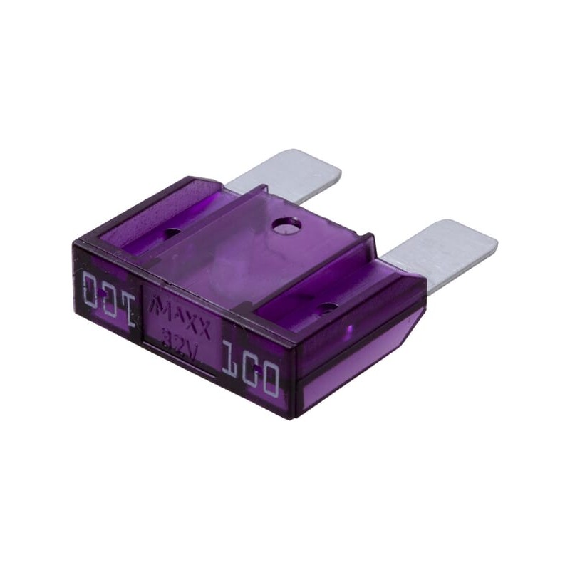 Set siguranțe auto maxi 32V 100A lungime 34,29mm violet iMaXX