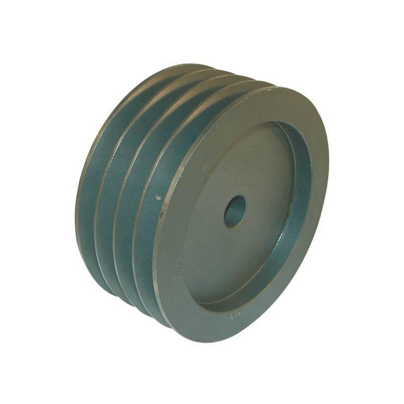 Fulie curea trapezoidală cu 4 canale profil A sau SPA, diametru 123,50mm, Kramp