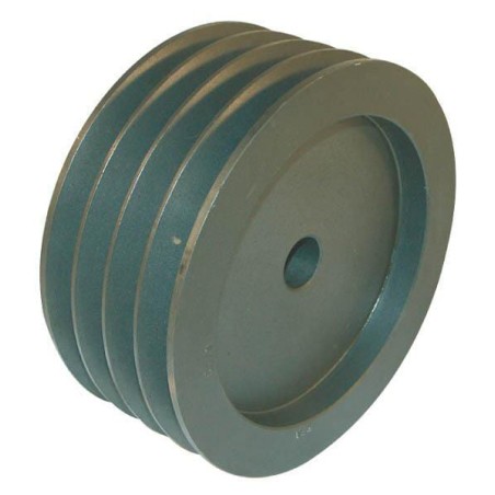 Fulie curea trapezoidală cu 4 canale profil A sau SPA, diametru 123,50mm, Kramp