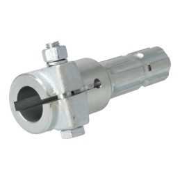Reducție arbore cardanic tată 1 3/8" (6) mamă 30mm cu șurub