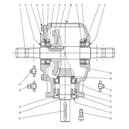 Cutie de viteze T-312A 1:3
