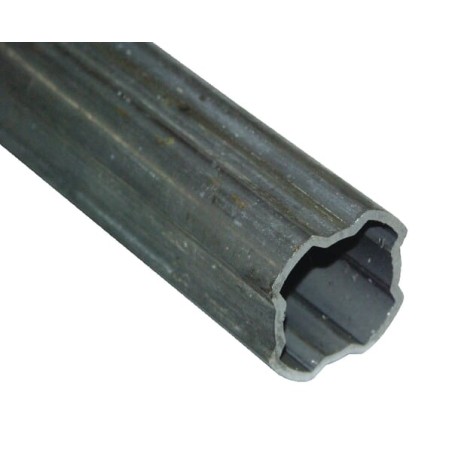 Țeavă cardan exterioară profil 4 colțuri S6 interior 47,4mm exterior 53,9x3,25mm L 3m Bondioli&Pavesi