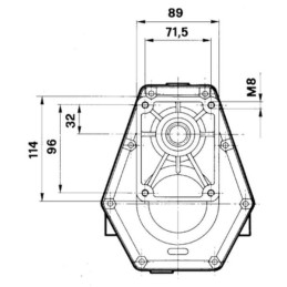 Multiplicator-reductor cu arbore