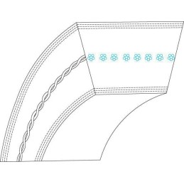 Curea trapezoidală GX21833 John Deere