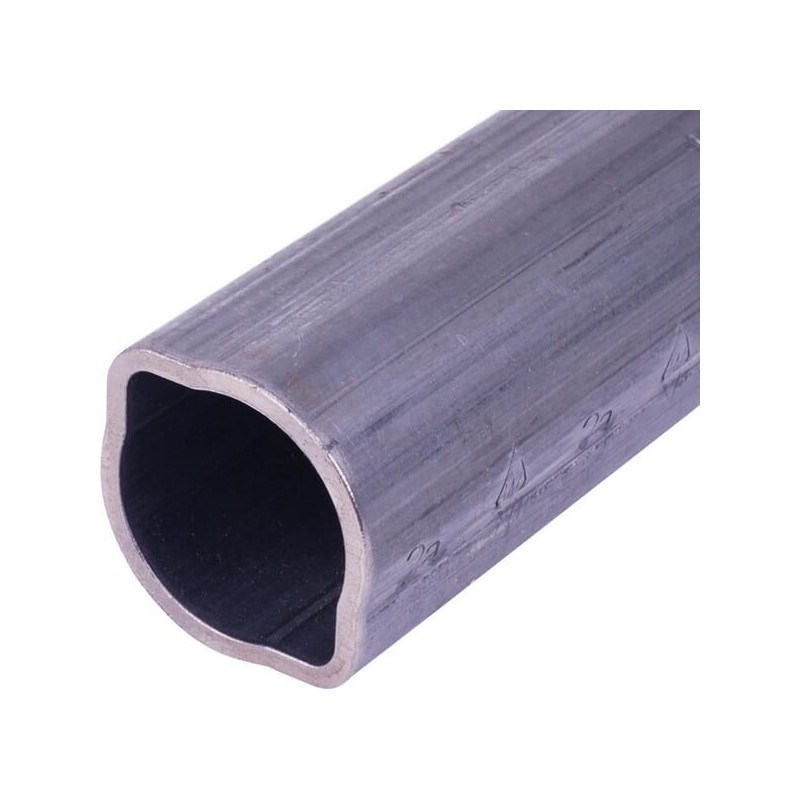 Țeavă cardan profil lămâie 2a interior 49,5mm exterior 57,5x48x4mm L 2,9m Walterscheid