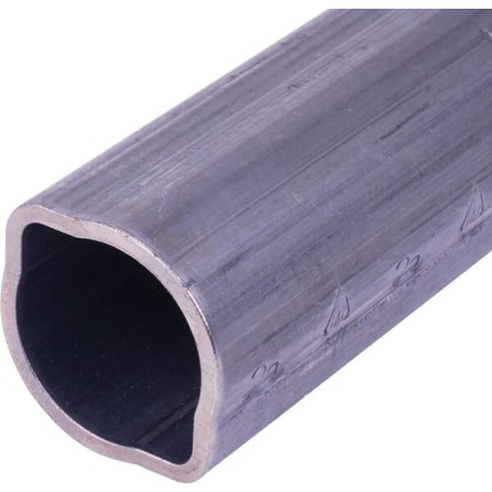 Țeavă cardan profil lămâie 2a interior 49,5mm exterior 57,5x48x4mm L 2,9m Walterscheid