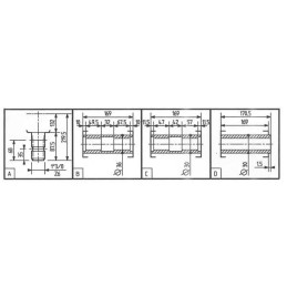 Cutie de viteze T-281A 1:1.46