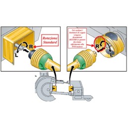 Arbore cardanic PTO 60 L 1010mm ambreiaj roată liberă gopart