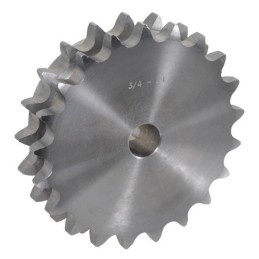Pinion dublu 76 dinți, 3/4", lanț 12 B-2, Kramp