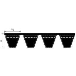 Curea trapezoidală SPB 17x2650 Optibelt