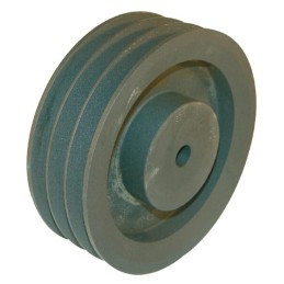 Fulie curea trapezoidală cu 3 canale profil A sau SPA, diametru 130,50mm, Kramp