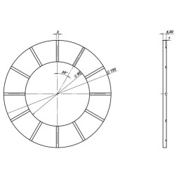 Disc de fricțiune 150x90x4,8