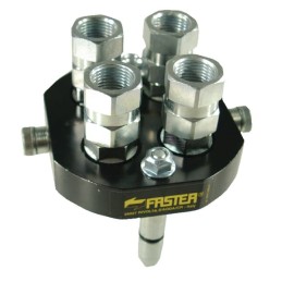 Cuplaj Multifaster DN10-4 x 1/2" BSPP tată