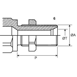 Cuplă rapidă 1/2"-M20x1,5mm 12S tată CNV