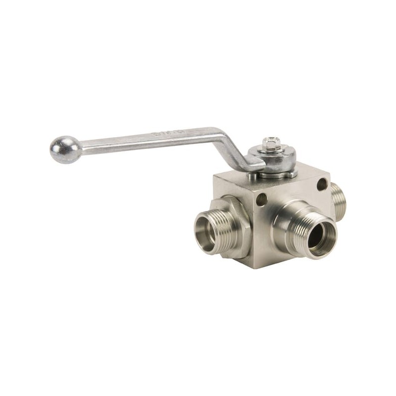 Robinet cu bilă 3/2-L - M22x1,5