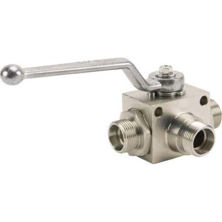 Robinet cu bilă 3/2-L - M22x1,5