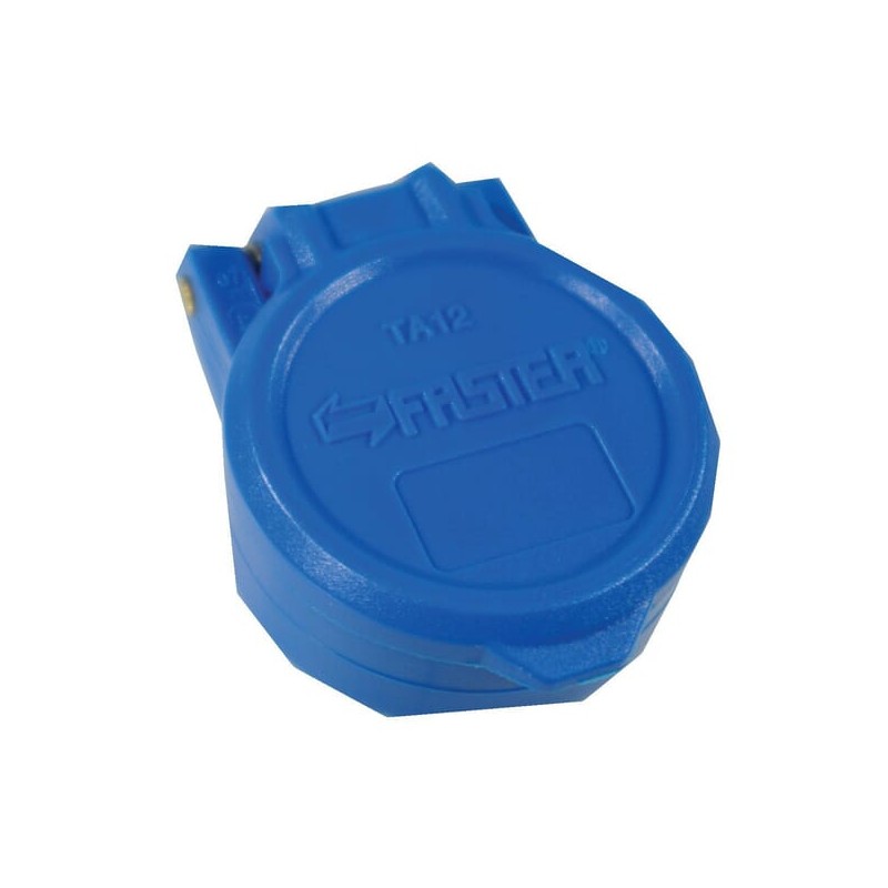 Capac contra prafului 1/2" albastru