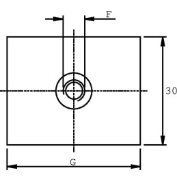 Colier de prindere țevi complet 12x12mm (5)