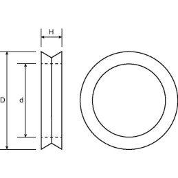 Inel de etanşare pentru 2FFN-M 3/8"