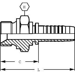 Armătură AGR PN DN10 1/8" BSP