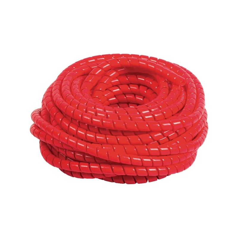 Spirală de protecție furtun 16-22mm roșie