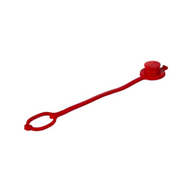 Capac protecție praf roșu 1/2"