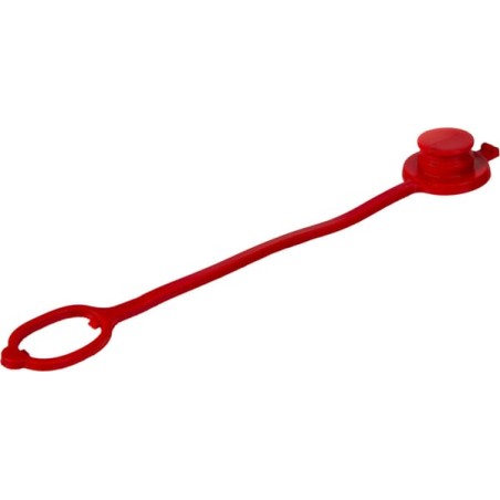 Capac protecție praf roșu 1/2"