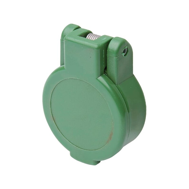 Capac contra prafului rabatabil verde