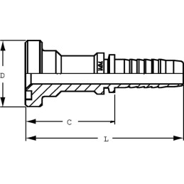 Armătură cu flanșă SFL PFL DN50 diametru 60,3mm