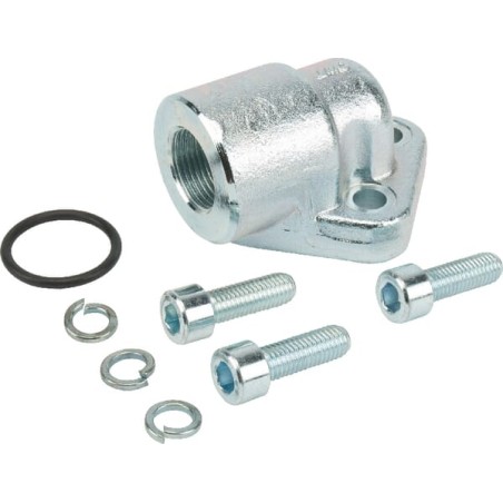 Flanșă cu cot LK51mm 3/4