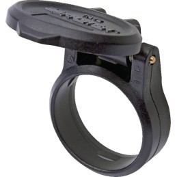 Capac contra prafului 1/2" negru