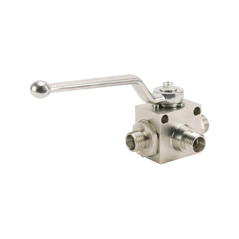 Robinet cu bilă 3/2-L - M18x1.5