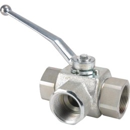 Robinet cu bilă cu 3 căi 1 1/4"
