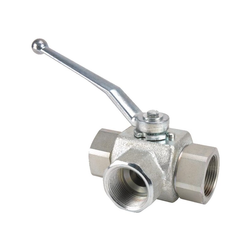 Robinet cu bilă cu 3 căi 1 1/4"