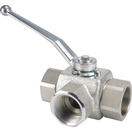 Robinet cu bilă cu 3 căi 1 1/4"