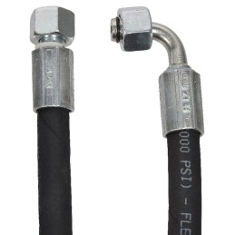 Furtun hidraulic DN10 1000mm 90° complet